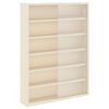 vidaXL N&aacute;stěnn&yacute; vitr&iacute;nov&yacute; box B&eacute;žov&aacute; 40 x 8,5 x 54 cm Překližka