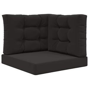 vidaXL Venkovn&iacute; pol&scaron;t&aacute;ř na pohovku Polyester Čern&aacute; 60 x 60 cm