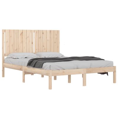 vidaXL Rám postele masivní borovice 140 x 200 cm