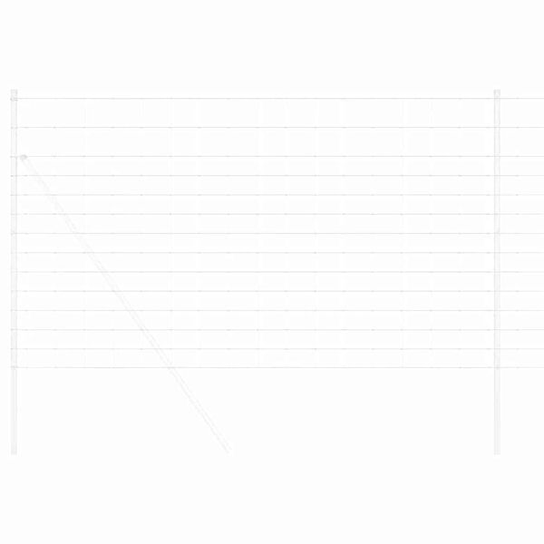 vidaXL Divok&yacute; plot Horkovzdu&scaron;n&eacute; pozinkovan&eacute; 1000 x 140 x 0.18 cm