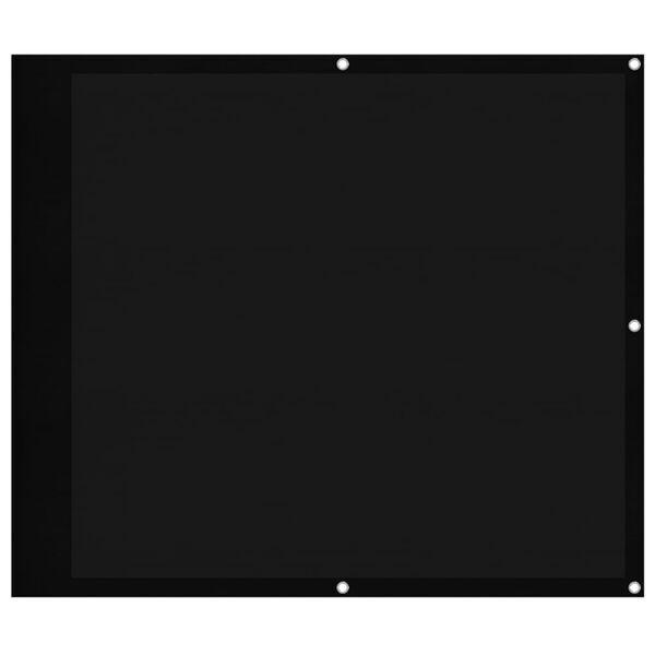 vidaXL Balkonov&aacute; z&aacute;stěna čern&aacute; 90 x 800 cm 100% polyester oxford