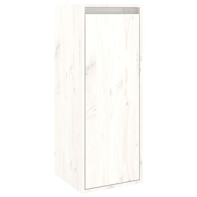 vidaXL TV skříňky 2 ks bílé masivní borové dřevo