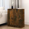 vidaXL Př&iacute;born&iacute;ky 2 ks kouřov&yacute; dub 30 x 30 x 70 cm kompozitn&iacute; dřevo