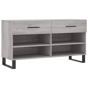 vidaXL Botn&iacute;k &scaron;ed&yacute; sonoma 102 x 35 x 55 cm kompozitn&iacute; dřevo