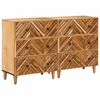 vidaXL &Uacute;ložn&eacute; skř&iacute;ně 2 pcs Hněd&aacute; 60 x 33,5 x 75 cm