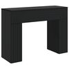 vidaXL Konferenčn&iacute; stolek Čern&aacute; 102 x 35 x 75 cm Kompozitn&iacute; dřevo