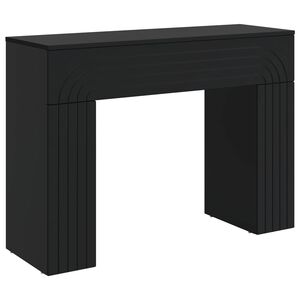 vidaXL Konferenčn&iacute; stolek Čern&aacute; 102 x 35 x 75 cm Kompozitn&iacute; dřevo