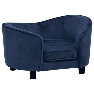 vidaXL Pohovka pro psy modr&aacute; 69 x 49 x 40 cm ply&scaron;