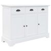 vidaXL Př&iacute;born&iacute;k se 3 dv&iacute;řky MDF a borov&eacute; dřevo 105 x 35 x 77,5 cm