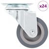 vidaXL 24 ks otočn&aacute; kolečka 50 mm