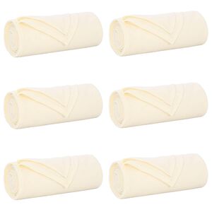 vidaXL Dekoračn&iacute; deky 6 ks Kr&eacute;mov&aacute; 200 x 150 cm 2.61 kg Fleece