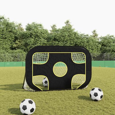 vidaXL Fotbalová tréninková síť s terčem 120 x 80 x 80 cm polyester