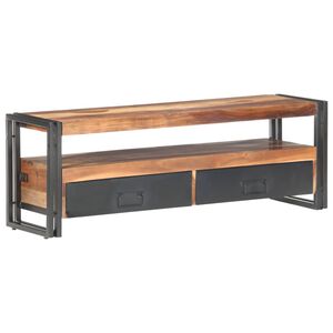 vidaXL TV stolek 120 x 30 x 40 cm masivn&iacute; dřevo