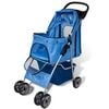 vidaXL Koč&aacute;rek pro psy 15 kg modr&yacute;