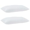 vidaXL Přikrývka s polštářem 3 pcs Bílá Mikrovlákno