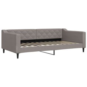 vidaXL V&aacute;lenda taupe 100 x 200 cm textil
