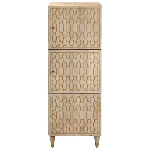 vidaXL Skř&iacute;ň highboard 40 x 33 x 110 cm masivn&iacute; mangovn&iacute;kov&eacute; dřevo