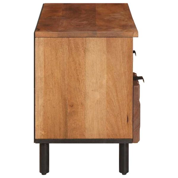 vidaXL Televizn&iacute; skř&iacute;ň Ak&aacute;tov&aacute; hněd&aacute; povrchov&aacute; &uacute;prava 100 x 33 x 46 cm