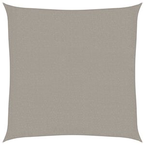 vidaXL St&iacute;nic&iacute; plachta 160 g/m&sup2; čtverec světle &scaron;ed&aacute; 2 x 2 m HDPE