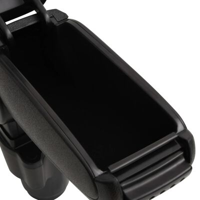 vidaXL Loketní opěrka do auta černá 12 x 33 x (34–50) cm ABS