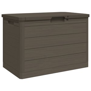 vidaXL Zahradn&iacute; box na podu&scaron;ky hněd&yacute; 77,5 x 44,5 x 53 cm polypropylen