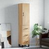 vidaXL Skříň highboard dub sonoma 34,5 x 34 x 180 cm kompozitní dřevo