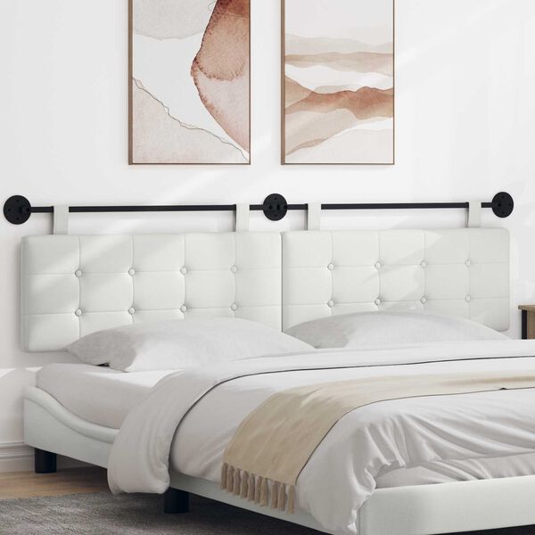 vidaXL Z&aacute;věsn&aacute; čeln&iacute; deska N&aacute;stěnn&yacute; Uměl&aacute; kůže