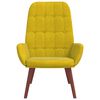 vidaXL Relaxačn&iacute; křeslo žlut&eacute; samet