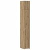 vidaXL &Uacute;ložn&aacute; skř&iacute;ň se policemi Dub artisan 30 x 42,5 x 225 cm