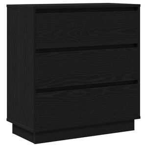 vidaXL Nočn&iacute; skř&iacute;ňka Čern&yacute; dub 71 x 34,5 x 75 cm Kompozitn&iacute; dřevo