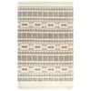 vidaXL Koberec Kilim se vzorem bavlněný 160 x 230 cm šedorůžový