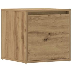 vidaXL &Uacute;ložn&yacute; box se z&aacute;suvkou dub artisan 40,5x40x40 cm kompozit