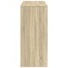 vidaXL Barový stůl s policí dub sonoma 124 x 46 x 103,5 cm kompozit