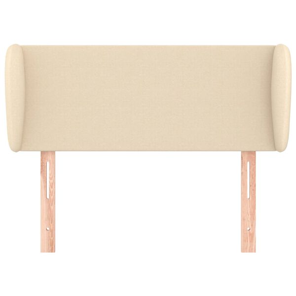 vidaXL Čelo postele typu u&scaron;&aacute;k kr&eacute;mov&eacute; 83x23x78/88 cm textil