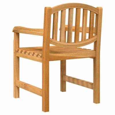 vidaXL Zahradní židle 2 ks 58 x 59 x 88 cm masivní teakové dřevo