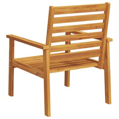 vidaXL Zahradní židle 2 ks 66,5 x 65 x 81 cm masivní akáciové dřevo