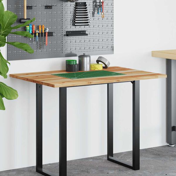 vidaXL Deska psac&iacute;ho stolu napu&scaron;těn&aacute; olejem 100x70x2 cm masivn&iacute; ak&aacute;cie