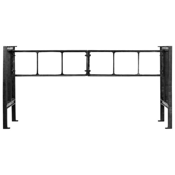 vidaXL Nohy k j&iacute;deln&iacute;mu stolu 150 x 68 x 73 cm litina