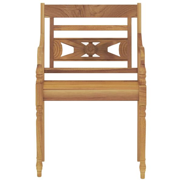 vidaXL 9d&iacute;ln&yacute; zahradn&iacute; j&iacute;deln&iacute; set masivn&iacute; teakov&eacute; dřevo