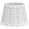 vidaXL St&iacute;nidlo lampy b&iacute;l&eacute; &Oslash; 30 x 20 cm proutěn&eacute;