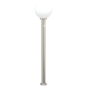 vidaXL Sloupkov&eacute; sv&iacute;tidlo se senzorem 120 cm nerezov&aacute; ocel IP44