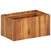 vidaXL Zahradn&iacute; vyv&yacute;&scaron;en&yacute; z&aacute;hon 50 x 30 x 25 cm masivn&iacute; ak&aacute;ciov&eacute; dřevo