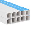vidaXL Kabelov&aacute; li&scaron;ta samolepic&iacute; 25 x 16 mm 10 m PVC