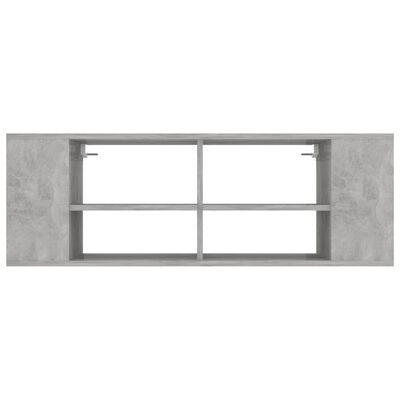 vidaXL Nástěnná TV skříňka betonově šedá 102 x 35 x 35 cm dřevotříska