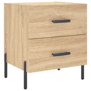vidaXL Nočn&iacute; stolek dub sonoma 40 x 35 x 47,5 cm kompozitn&iacute; dřevo