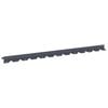vidaXL Okraj tr&aacute;vn&iacute;ku 10 pcs 102 x 4 x 4 cm Ocel Antracitov&aacute;