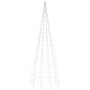 vidaXL LED v&aacute;nočn&iacute; stromek na stož&aacute;r 550 tepl&yacute;ch b&iacute;l&yacute;ch LED diod 300cm