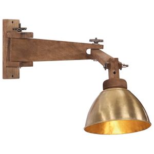 vidaXL N&aacute;stěnn&aacute; lampa 25 W staromosaz E27