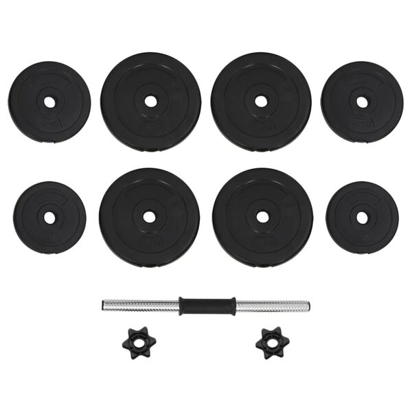 vidaXL 1 x činka 15 kg