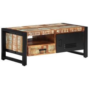 vidaXL Konferenčn&iacute; stolek 100 x 50 x 41 cm masivn&iacute; recyklovan&eacute; dřevo